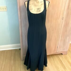 Vintage 80s 90s Kathryn Conover LBD Cocktail Dress midi maxi pretty woman as 12
